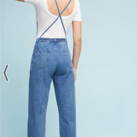 - Lindvall Dungarees by Anthropologie Overalls Size M - Picture 8 of 8
